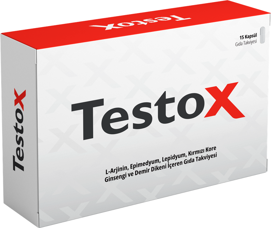 Testox kapsül — erkek gücü ve sertleşme için bitkisel gıda takviyesi